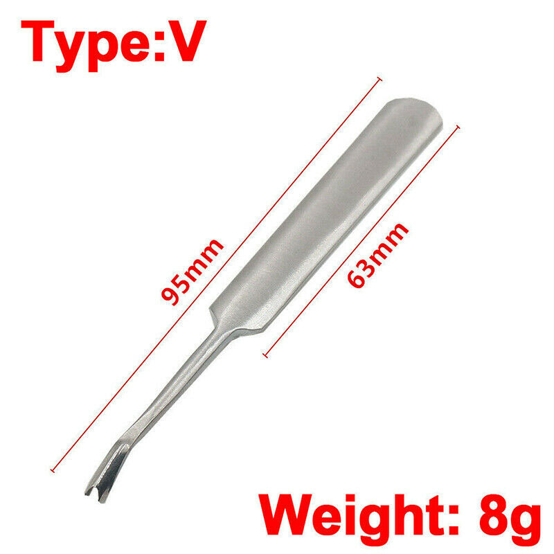Groover Stitching Tool - 【限定特典】5点セット U字型ステッチンググルーバー スカイビング ベベラー レザークラフト レザーDIYツールキット