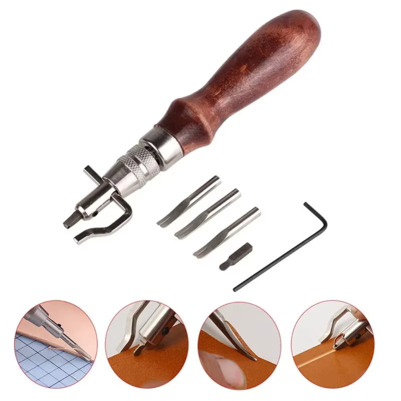 7 in 1 プロ調整可能なレザーステッチンググルーバーと折 - Groover Stitching Tool のレビューと価格