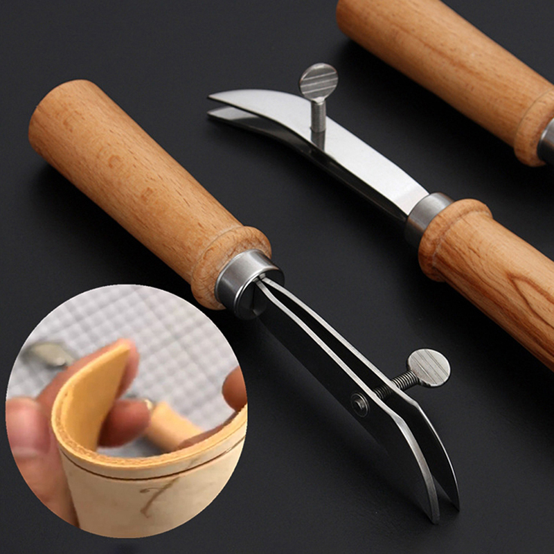 調節可能な革縁縫い溝切り器 レザークラフト溝切りDIYツール - Groover Stitching Tool のレビューと価格