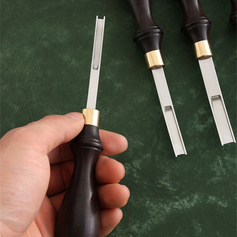 1個入り レザークラフト スティッチ グルーバー エッジャー - Groover Stitching Tool のレビューと価格