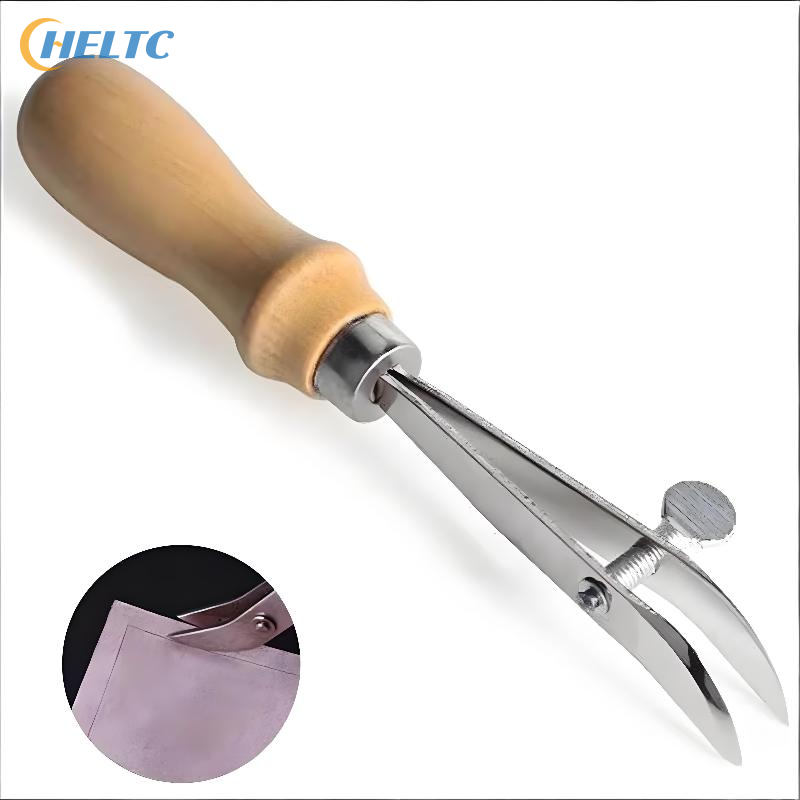 調整可能な革エッジ溝切り工具、クラフト溝切り、DIYレザーク - Groover Stitching Tool のレビューと価格
