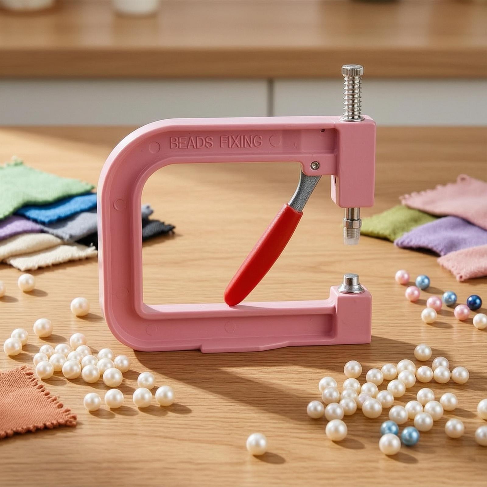 手動ビーズマシン ヘビーデューティー アイアンパールセッター - Leatherwork Machine のレビューと価格